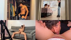 A random day in the life of an Argentine porn actor - Bastian Blanc