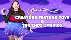 I COLLABORATED WITH CREATURE FEATURE TOYS & TAILENDS STUDIOS - Sydney Screams