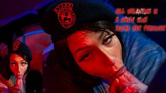 Jill Valentine Is A Nasty Slut Fucks Her Prisoner (POV BLOWJOB & CUMSHOT)