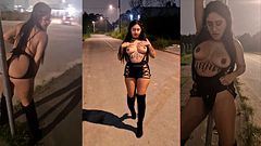Picked up a Whore on the Street and Fucked her without a Condom