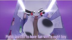 Maria wanted to have fun with a night boy
