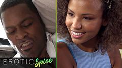 Hot black girl catches housemate jerking off - Erotic Spice