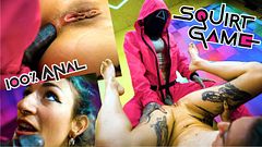 Squirt Games: Player 067 Loses and Pays with Her Body