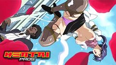 HENTAI PROS - Hot MILF Teacher And Her Stepdaughter Get Fucked Hard At Elite Rinkan Gakuen