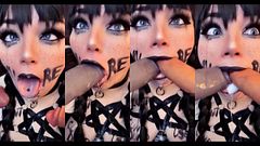 Wednesday Double Dildo Face Fuck (Short Version)