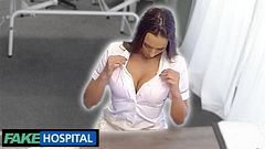 Flirting Hot New NURSE gets the Fucking she was looking for - Fake Hospital