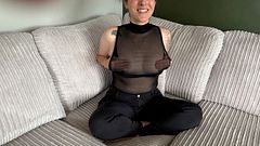 Best Friend JOI - You've been staring at my tits all day!