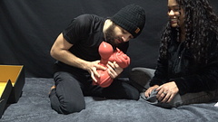 Unboxing the new Meru the succubus of MRLSEXDOLL that my stepsister gave me..