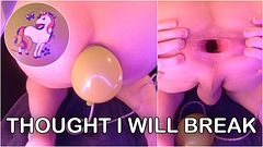 Fun with Big Unicorn Balloons - Lina Free