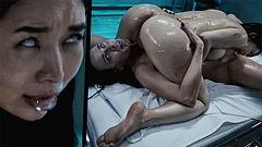 Alien Breeding - Horny Girls Having Hardcore 69 with lots of Pussy Eating & Scissoring at Hospital