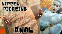 Intense Nipple Piercing Anal Sex - Getting fucked in my ass while pierced