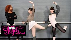 TRANS ANGELS - Rubi Maxim Tests Her Ballerinas Jenna Noelle & Natalie Mars With A Hot Fuck Session