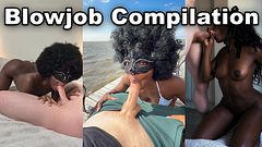 Interracial Blowjob Compilation (BWC in Ebony Mouth)