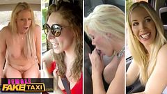 Female Fake Taxi - These Hot Lady Drivers Love Cock A COMPILATION