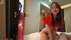 My stepsister works as a whore and she had to work off my paid time | Kuporovaa Krupa