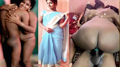 Tamil Desi Milf Renu's Nuru Oil Massage, Cowgirl Fuck & Boobs Play with Young Bull