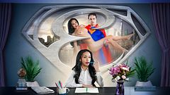(Superman Parody) Naughty Little Reporter Lois Lane Chokes on Superman’s Big Mighty Cock