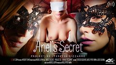 Watch intense lesbian threesome with blindfolded submissive
