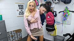 “Put the Lingerie Back!” Shoplifting MILF Gets Caught and Pounded Roughly by a No-Nonsense Cop