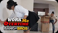 BANGBROS - Realtor Rose Monroe Rides A Big Dildo Before Riding Her Client's Hard Cock