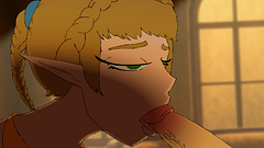 Zelda and Link Need Private Time! Rule34 Annimation