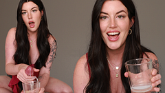 Making You Drink Your Own Cum - JOI - Advance CEI - Full Video - Kayla Summers
