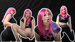 Haze Fortnite Cosplay Goth Girl Takes Hentai In Shaved Pussy - Stephanie Eild