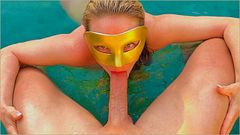 Day & Night Pool Pleasure - Part 1 of 2 - Daytime Blowjob ☀️🫦