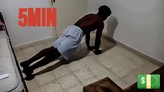 Sculpted six-pack chest at home without equipment or gym