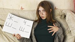 Hired a Russian Tutor but Had No Money — She Let Me Pay by Fucking Her