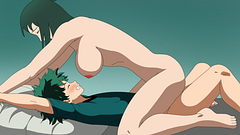 My Hero Academia - Inko Midoriya gets deep penetration from step-son Izuku Meltpuff