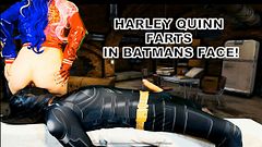 Harley Quinn Farts In Batmans Face And Pegs Him!
