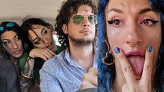 Stranded Lesbian Hitchhikers Share My Cock - DOUBLE BJ - Outdoor Standing Fuck