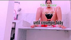 indo tiktoker cantik sampai muncrat keenakan