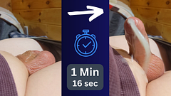 Hands-Free Cum Speedrun! Soft To Hard To Cum In 1 Minute 16 Seconds!