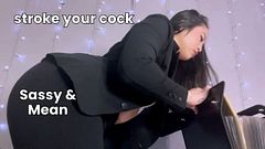 Bitchy Lawyer Babe Swallows Your Cum for a Case -ASMR BJ