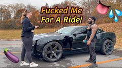 Car Girl's First Time Riding *Me* In A Camaro... She Wasn't Ready (Squirting Everywhere)