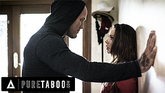PURE TABOO Scared Of The Outside World Abigail Mac Submits To Stalker Who Broke Inside Her House
