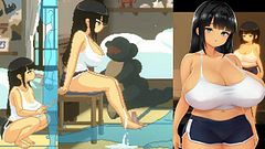 【#02 SUMMER ~夏の14日~(体験版)実況】ドットエッチ開始!爆乳美女に手コキフェラ足コキしてもらう。(ドットアニメーションエロゲー)
