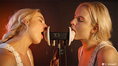 ASMR Close Up Juicy Ear Licking by Elsa 💦 (3Dio, 4K)