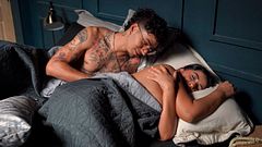 Stepmother has intercourse with her stepson after they we,i