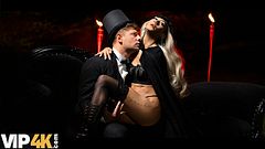 BUFU XXX. Blonde sexy witch is penetrated so deeply so she flew away