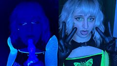 SEXY GOTH FEMBOY BLOWJOB + BIG CUMSHOT