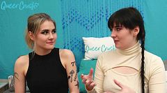 QueerCrush interview with Adalind Gray and Amelia Ivory