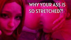 Wife came back from night club with loose ass. I fuck her with no lube. Rough Anal