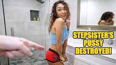 My Step Bro Wanted Me So Much That I Let Him Fuck Me In The Pussy And Mouth!