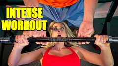 I Met A Perfect, Cute MYLF At The Gym, Immediately Fucked Her, And Came On Her Face