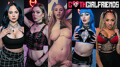 Gothic Beauties Display Their Incredible Doggystyle Talents