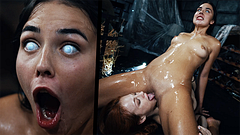 Brunette & Redhead Lesbian Sex - Extreme Girl on Girl Action With Pussy Licking Scissoring & MORE