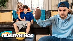 REALITY KINGS - Naughty College Girl Jill Taylor Scores Some Anal Action Behind Her Boyfriend’s Back